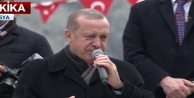 Erdoğan: Türkiye'deki Suriyeliler Afrin'e, İdlib'e...