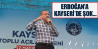 Erdoğan’a Kayseri’de şok…