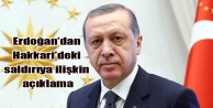 Erdoğan’dan Hakkari’deki saldırıya ilişkin...