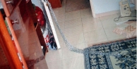 Erkek arkadaşı var diye ailesi zincire vurdu