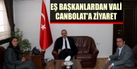  Eş Başkanlardan Vali Canbolat'a Ziyaret