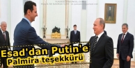 Esad'dan Putin'e Palmira teşekkürü