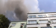 Fatih'de öğrenci yurdunda yangın