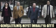Genişletilmiş heyet İmralı’ya gitti