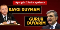 Gül ve Erdoğan, AYM Konusunda Ters Düştü