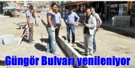 Güngör Bulvarı yenileniyor
