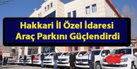 Hakkari İl Özel İdaresi Araç Parkını Güçlendirdi