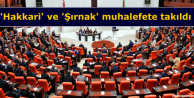 'Hakkari' ve 'Şırnak' muhalefete takıldı