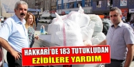 Hakkari’de 183 Tutukludan Ezidilere Yardım