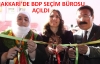 Hakkari'de BDP Seçim Bürosu Açıldı