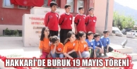 Hakkari'de Buruk 19 Mayıs Töreni