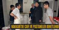 Hakkari'de Cafe Ve Pastaneler Denetlendi