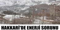 Hakkari'de Enerji Sorunu