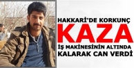 Hakkari'de feci kaza: 1 ölü
