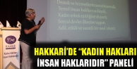 Hakkari’de “Kadın Hakları İnsan Haklarıdır”...