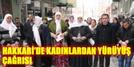 Hakkari'de Kadınlardan Yürüyüş Çağrısı