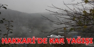Hakkari'de kar yağışı