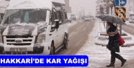Hakkari’de Kar Yağışı