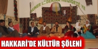 Hakkari'de Kültür Şöleni