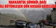 Hakkari'de Sümbül Dağı İle Bütünleşen Gök...