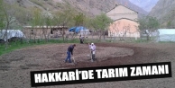 Hakkari’de Tarım Zamanı