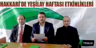 Hakkari’de Yeşilay Haftası Etkinlikleri