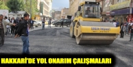 Hakkari’de Yol Onarım Çalışmaları