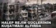 Halep rejim güçlerinin kuşatması altında