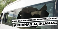 Halk Savunma Merkez Karargah Komutanlığı'ndan Ardahan...