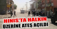 Hınıs'ta halkın üzerine ateş açıldı 