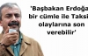 'Hükümetin önünde tek bir yol var'