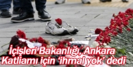 İçişleri Bakanlığı, Ankara Katliamı için ‘ihmal...
