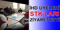  İHD üyeleri stk'ları ziyaret etti 