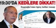 İhsanoğlu'dan ‘kediler trafoya koşabilir’ mesajı