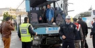 İki otobüs çarpıştı: 15 yaralı