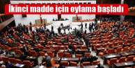 İkinci madde için oylama başladı