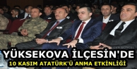 İlçe'de 10 Kasım Atatürk'ü Anma Etkinliği