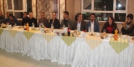 İldeki gazetecilere dayanışma yemeği