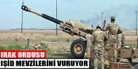 Irak ordusu IŞİD mevzilerini vuruyor...