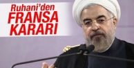 İran Cumhurbaşkanı Ruhani'den Fransa kararı