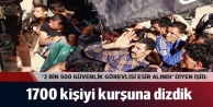 IŞİD: 1700 kişiyi kurşuna dizdik