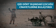 IŞİD dört yaşındaki çocuğu cinayetlerine bulaştırdı