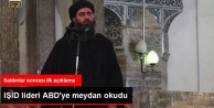  IŞİD lideri Bağdadi, ABD'ye Meydan Okudu