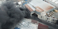İstanbul'da sanayi sitesinde korkutan yangın