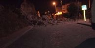 İstanbul'da surların bir bölümü yıkıldı