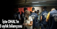 İşte OHAL'in 3 aylık bilançosu