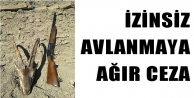 İzinsiz Avlanmaya Ağır Ceza