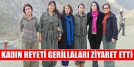 Kadın heyeti gerillaları ziyaret etti