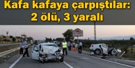 Kafa kafaya çarpıştılar: 2 ölü, 3 yaralı