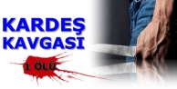 Kardeş kavgası: 1 ölü